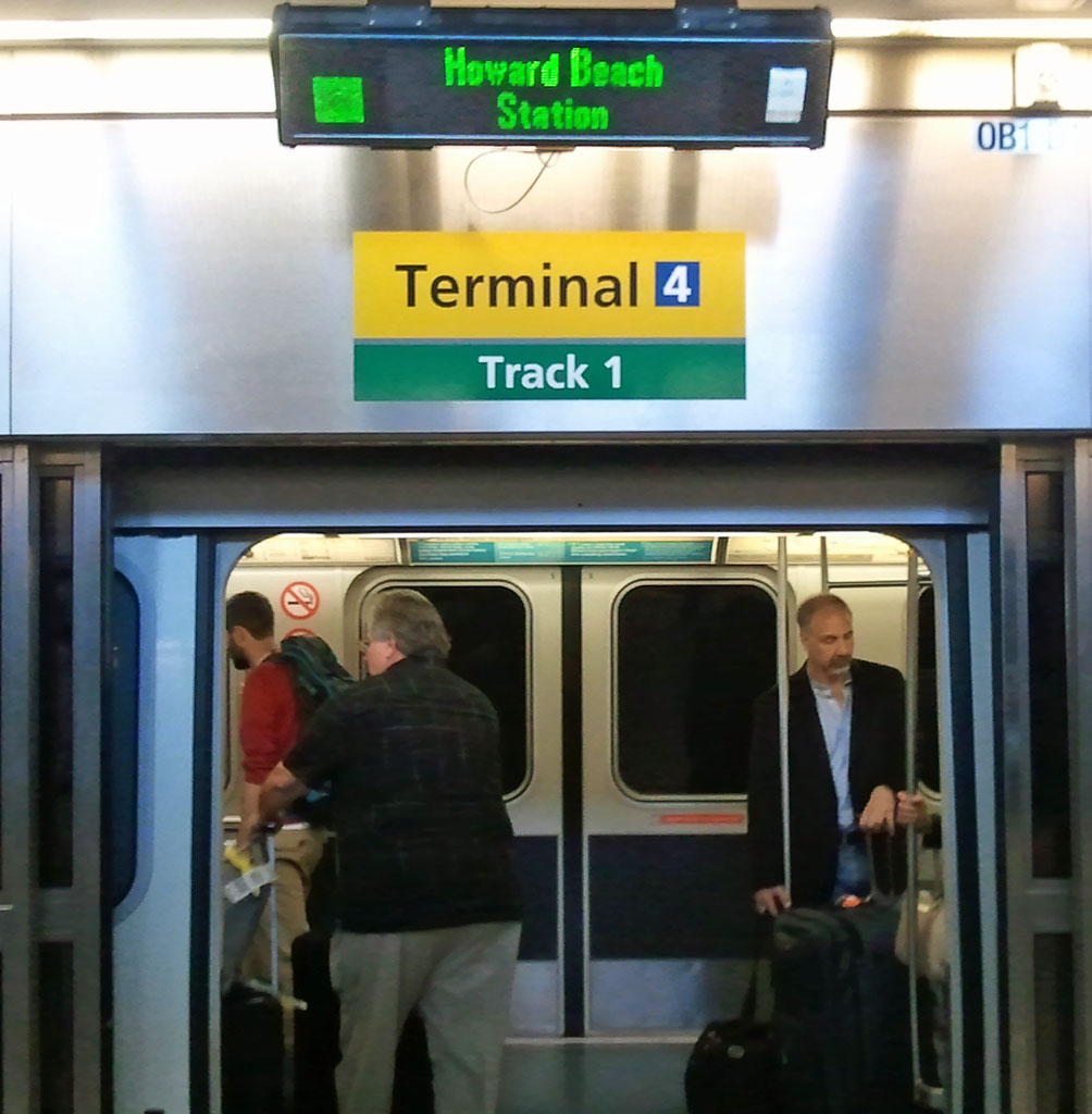 JFK Boarding Howard Beach AirTrain